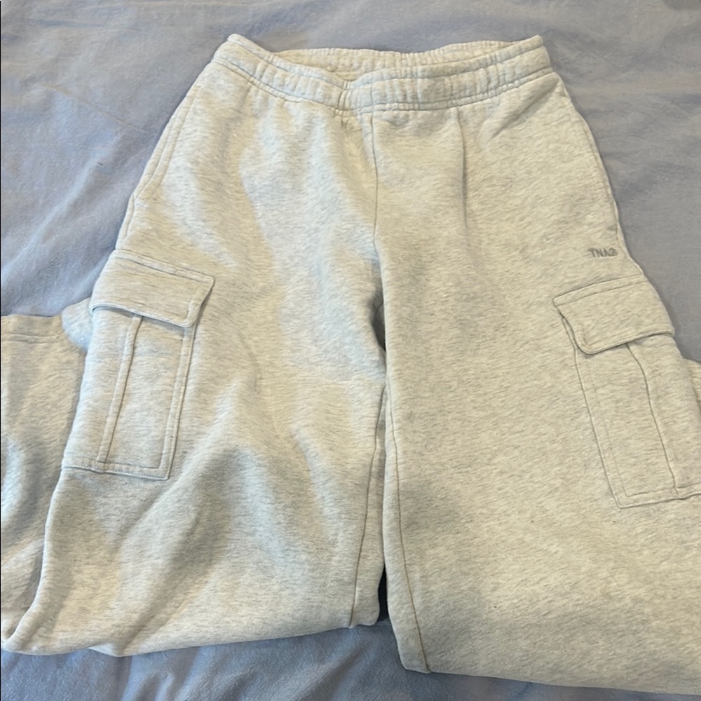 TNA Gray Sweatpants Relaxed Fit Joggers